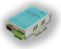 RS232 / RS422 / RS485 - Mono-módusú optikai modem SC csatlakozóval